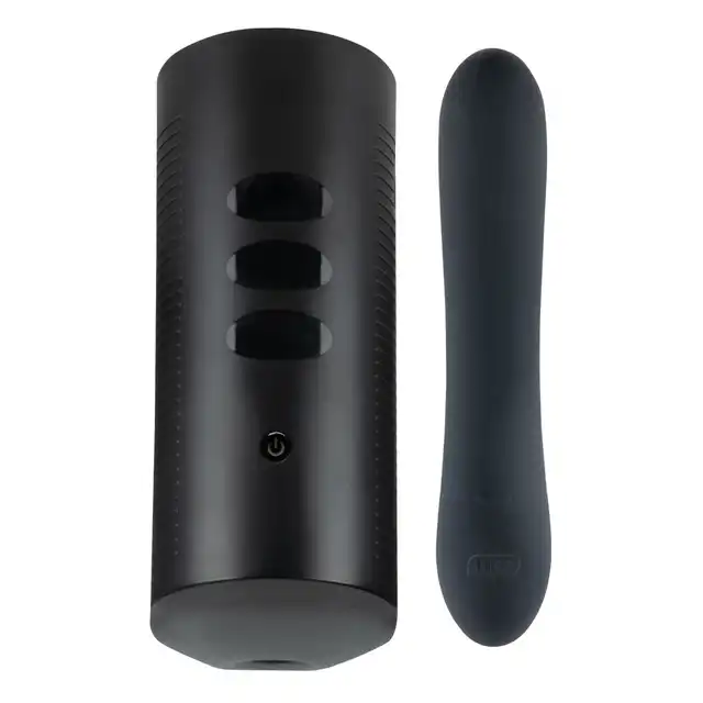 Kiiroo - Titan &amp; Pearl 2 Couple Set. Zestaw dla par na odległość, wibrator i masturbator z funkcją interaktywnego dotyku