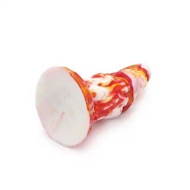 Kiotos Monstar - Beast 4. Dildo w kształcie penisa zniewolonego potwora - z łańcuchem. Mocna przyssawka, 6,5 cm średnicy