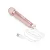 Le Wand - Petite Massager Rose Gold. Magiczna różdżka w eleganckim odcieniu różowego złota. 10 prędkości, 6 trybów wibracji. 