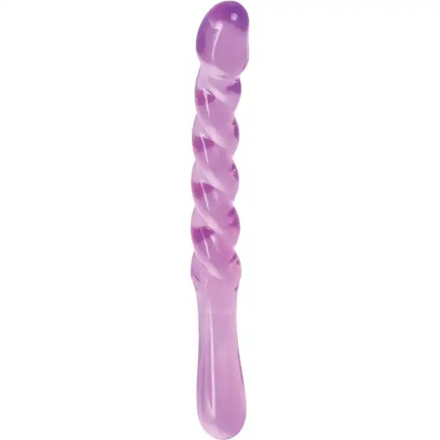 A-Toys - Tanza. Elastyczne dildo podwójne. Dwie różne powierzchnie stymulacyjne dla zupełnie personalnych doznań