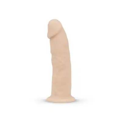 Real Fantasy - Harris Realistic. Dildo bez jąder o realistycznym odlewie. Z materiału silexpan. 14,8 cm długości, 3,6 cm średnicy