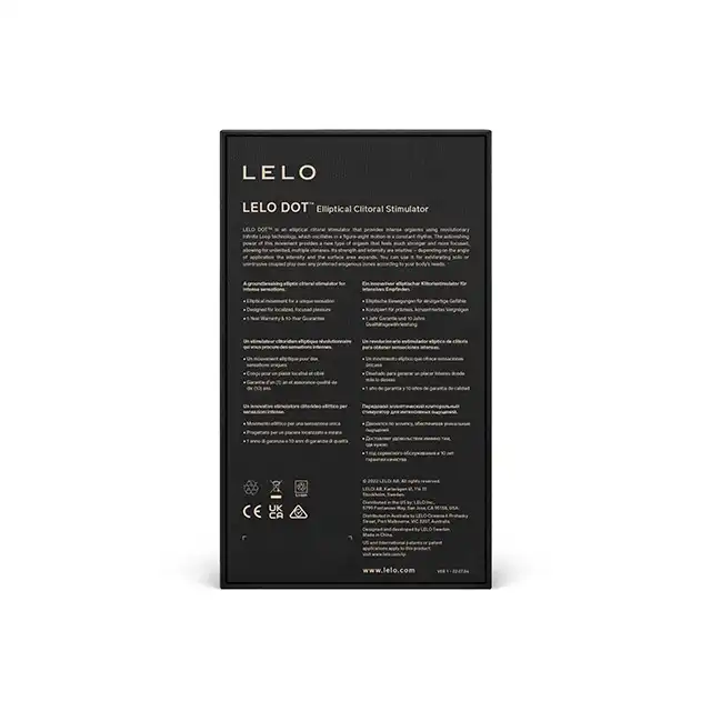Lelo - Dot. Rewolucyjny wibrator łechtaczkowy, który łączy nowoczesną technologię z wyjątkowym designem