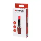 A-Toys - Lipstick Vibe Red. Mini wibrator w kształcie klasycznej szminki do ust. Zmień zabawę na tryb incognito i bądź zawsze gotowa na swoje zachcianki