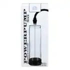 Boss Series - Powerpump Max Black &amp; Clear. Przezroczysta pompka do penisa. Wspomaga jego powiększenie i uwrażliwienie 