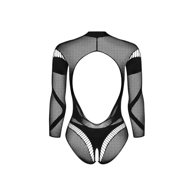 Obsessive - B135 body XL/XXL - seksowne body wykonane z przyjemnej dzianiny. Otwarty krok