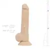 Real Fantasy - Quentin Realistic Dildo. Realistyczne silikonowe dildo z przyssawką. Hipoalergiczny materiał silexpan. 24 cm długości, 4,5 cm średnicy