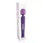Candy Pie - Magic Wand Purple. Potężny wibrator typu magiczna róźdżka do stymulacji łechtaczki i masażu ciała.  Elegancki design w kolorze soczystej śliwki