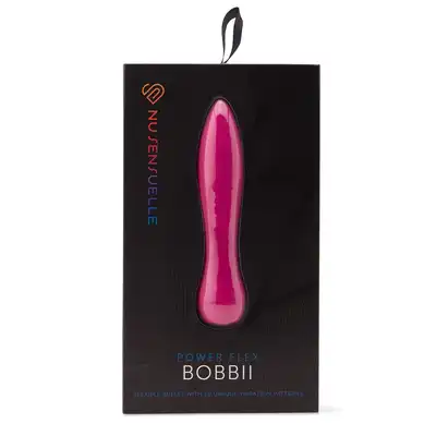 Nu Sensuelle - Bobbii. Wibrator o ponętnym kształcie z aż 69 wyjątkowymi i intensywnymi pulsacjami. Doświadcz zupełnie nowych doznań za każdym razem, gdy tylko go użyjesz!