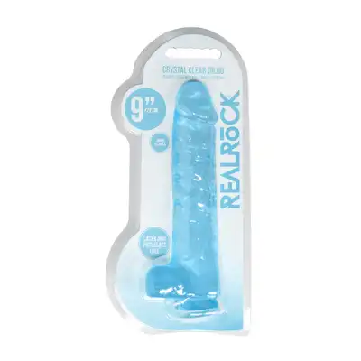 Realistic Dildo with Balls - 9""/ 25 cm