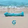 Gildo - Ocean Ripple. Szklane dildo o anatomicznym kącie wygięcia, stymulacja punktu G i P najwyższej klasy. Design zainspirowany dzikimi falami oceanu