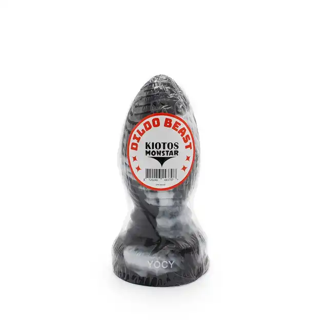 Kiotos Monstar - Beast 5. Unikalne dildo z przyssawką w kształcie jaja fantastycznej bestii. 6,5 cm średnicy i 16,5 cm długości 