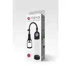 A-Toys - Vacuum Pump. Wygodna pompka próżniowa do penisa. Przezroczysta tuba, linijka i całkowita kontrola nad powiększeniem penisa