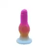 Kiotos Monstar - Beast 48. Kolorowe dildo w kształcie penisa egzotycznej bestii. 26,5 cm długości, 9,5 cm średnicy