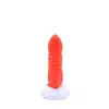 Kiotos Monstar - Beast 52. Teksturowane dwukolorowe dildo zwierzęcego potwora. 20,5 cm długości, 5 cm średnicy