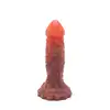 Kiotos Monstar - Beast 40. Penis smoka z łuskami. Niezwykłe dildo 19 cm długości, 4,8 cm średnicy