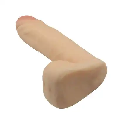 T4L - Realistic Stocky. Realistyczne dildo z przyssawką. Miękki materiał, bezpieczny dla wrażliwych miejsc intymnych. Mocna przyssawka dla zabaw bez użycia rąk