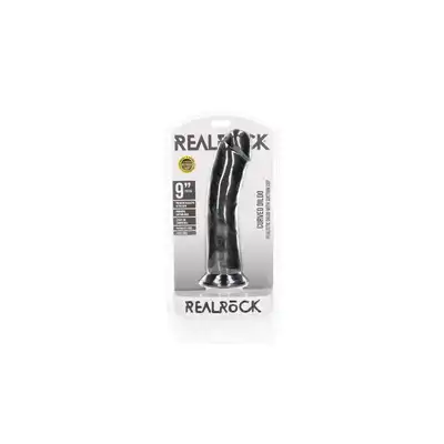 Curved Realistic Dildo with Suction Cup - 9""/ 23 cm