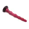 Kiotos Monstar - Beast 45. Mega długie zwierzęce dildo z 4 zgrubieniami. 37,5 cm długości, 5,7 cm średnicy