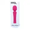 Bseries -  Rechargeable Power Wand. Ultra mocny wibrator magiczna różdżka. 5 regulowanych mocy wibracji i 8 trybów