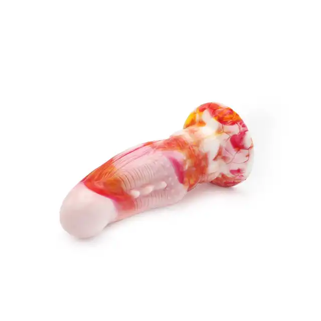 Kiotos Monstar - Beast 3 Dildo. Penis potwora o stymulujących wypustkach i prążkowaniach, 7 cm średnicy