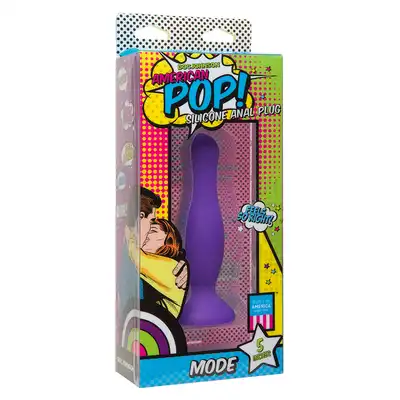 Plug-AMERICAN POP MODE 5 INCH PURPLE