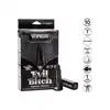 Calexotics - Naughty Bitch Lipstick Vibrator. Wibrator punktowy w formie dyskretnej, czarnej szminki. 10 potężnych funkcji wibracji ukryte w 10cm mini wibratorku. Idealny dla odważnych kobiet