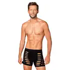 Obsessive - M104 bokserki S/M/L - męskie bokserki z odważnymi i kuszącymi wycięciami. Nowoczesny krój