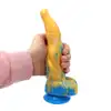 Kiotos Monstar - Beast 17. Intrygujące dildo w kształcie penisa kosmicznej bestii. Ciekawe tekstury. 25,5 cm długości, 5,5 cm średnicy
