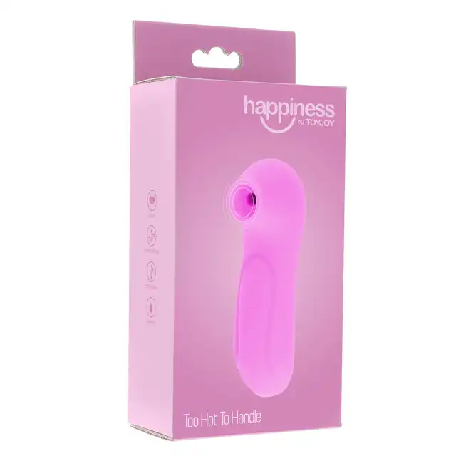 Happiness - Too Hot To Handle USB. Wibrator do łechtaczki z funkcją intensywnych pieszczot. Precyzyjna i ogromna rozkosz gwarantowana. Mega Sale!