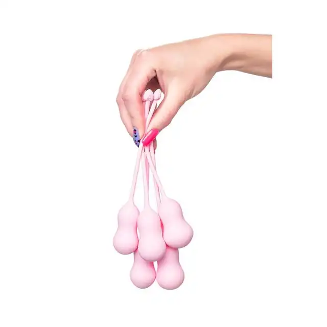 Toyfa - Floretta Tulips. Zestaw progresywnych kulek waginalnych, który pozwoli Ci na całkowicie komfortowy trening mięśni kegla. Wypróbuj naturalne wzmocnienie orgazmów