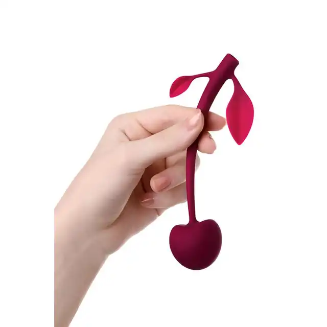Joy Of Sex - Cherry. Urocze kulki gejszy w kształcie soczystej wisienki z drgającą kulką w środku. Trening mięśni kegla i wyjątkowa stymulacja