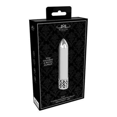 Glitz - Rechargeable ABS Bullet - Silver
