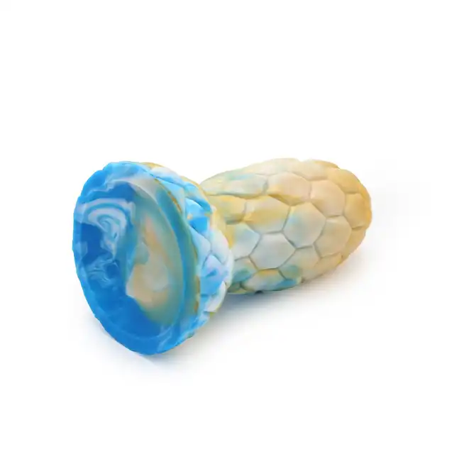 Kiotos Monstar - Beast 7. Unikatowe dildo w formie smoczego jaja. 7,5 cm średnicy. Ideał dla fanów fantasy 