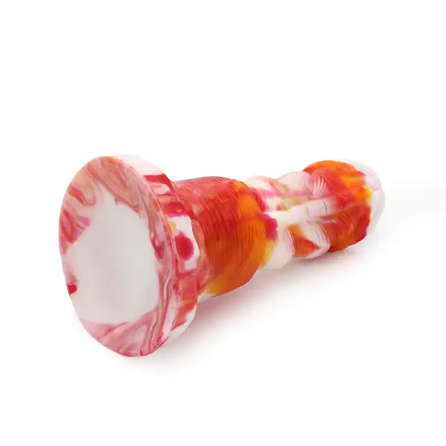 Kiotos Monstar - Beast 1. Dildo w kształcie penisa fantastycznej bestii. 5,5 cm średnicy. Mega tekstury