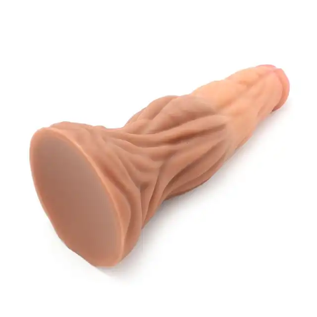 Kiotos Monstar - Beast 29. Monstrualne cieliste dildo w kształcie penisa humanoidalnego potwora. 27,5 cm długości, 8,5 cm średnicy