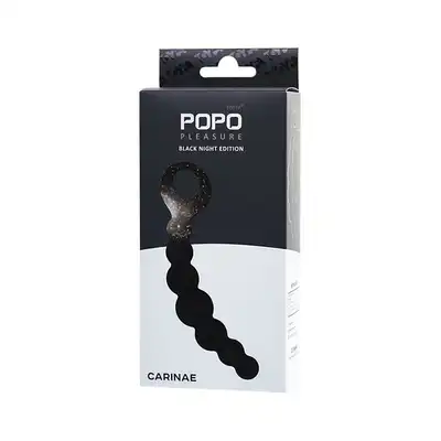 Toyfa - POPO Carinae. Elastyczne koraliki dla łowców analnych przygód. Różne wielkości kuleczek gwarantują zupełnie nową przyjemność