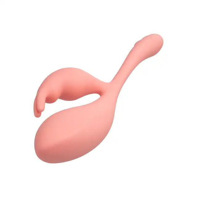 Calexotics - Elle Liquid Silicone Bunny Pink - wibrator premium o ergonomicznym kształcie z wyjątkowym króliczkiem do stymulacji