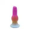 Kiotos Monstar - Beast 48. Kolorowe dildo w kształcie penisa egzotycznej bestii. 26,5 cm długości, 9,5 cm średnicy