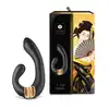 Shunga - MIYO - Intimate massager black - luksusowy wibrator do perfekcyjnej stymulacji punktu G oraz łechtaczki! Wyjątkowo cichy