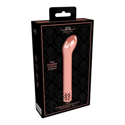 Jewel - Rechargeable ABS Bullet - Rose Gold