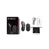 Dorcel - Discreet Vibe + Panty Vibrator with Remote Control - Black - wibrator do majtek z silnym magnesem. Ciesz się wszędzie przyjemnością! 