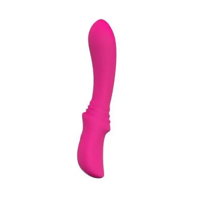 Elys - Convex Pink. Elastyczny wibrator do stymulacji punktu G. Wspaniały wibrator do łechtaczki, punktu G i masażu ciała
