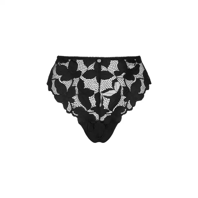 Obsessive - Editya Panties XS/S. Niezwykle zmysłowe i kobiece figi. Delikatność koronki w połączeniu z nowoczesnym designem to klucz do udanej stylizacji wartej grzechu!