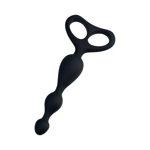 Toyfa - POPO Aquilae. Klasyczne koraliki analne z wygodnym uchwytem. Analna przyjemność w 18cm wydaniu