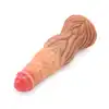 Kiotos Monstar - Beast 29. Monstrualne cieliste dildo w kształcie penisa humanoidalnego potwora. 27,5 cm długości, 8,5 cm średnicy