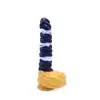 Kiotos Monstar - Beast 37. Spiralnie prążkowane dildo unikalnej bestii. 23,5 cm długości oraz 4 cm średnicy