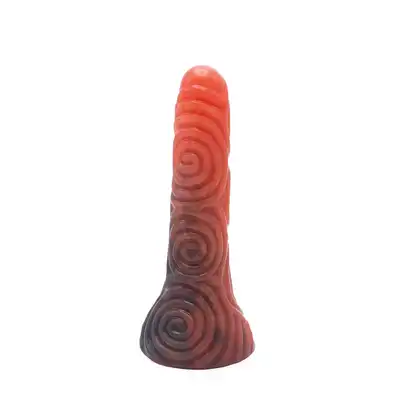 Kiotos Monstar - Beast 41. Dildo bestii z niezwykłą teksturą. 21 cm długości, 4,3 cm średnicy. Bardzo ozdobne. 