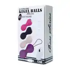 Bseries -  Vibrating Kegel Balls Purple. Wibrujące kulki gejszy na pilota. Super stymulacja połączona z treningiem mięśni kegla