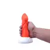 Kiotos Monstar - Beast 52. Teksturowane dwukolorowe dildo zwierzęcego potwora. 20,5 cm długości, 5 cm średnicy