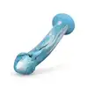 Gildo - Ocean Ripple. Szklane dildo o anatomicznym kącie wygięcia, stymulacja punktu G i P najwyższej klasy. Design zainspirowany dzikimi falami oceanu